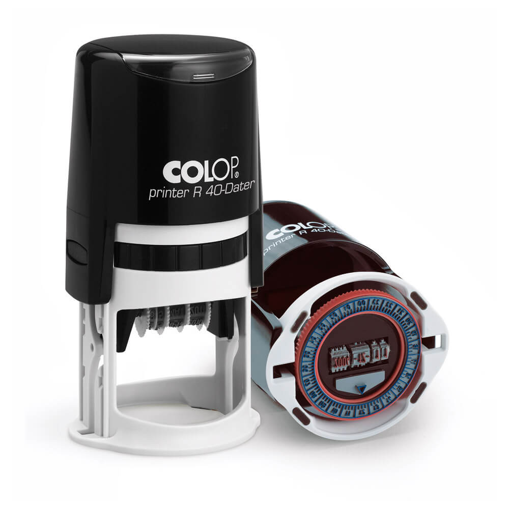 E-shop Pieczątka COLOP Printer R 40 Datownik 12H - włącznie z gumką