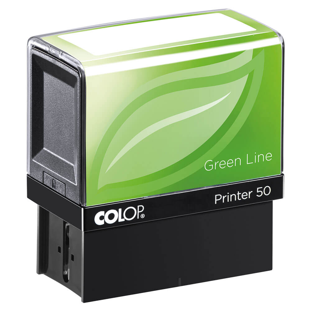 E-shop Pieczątka COLOP Printer IQ 50 Green Line - włącznie z gumką