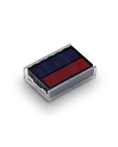 Trodat Printy Replacement Pad 6/4850/2 blue-red