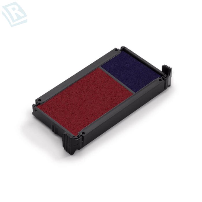 Trodat Printy Replacement Pad 6/4912/2 blue-red