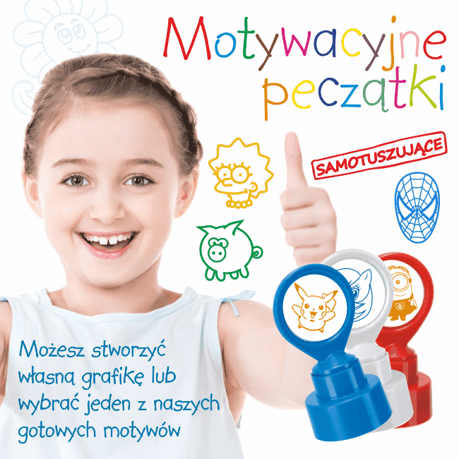 motywacyjna pieczatka || sklepPIECZATEK.pl